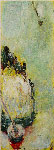 Marginalien. DasPendel, 1998, 200 x 70 cm, Öl / Lw., (98-14)